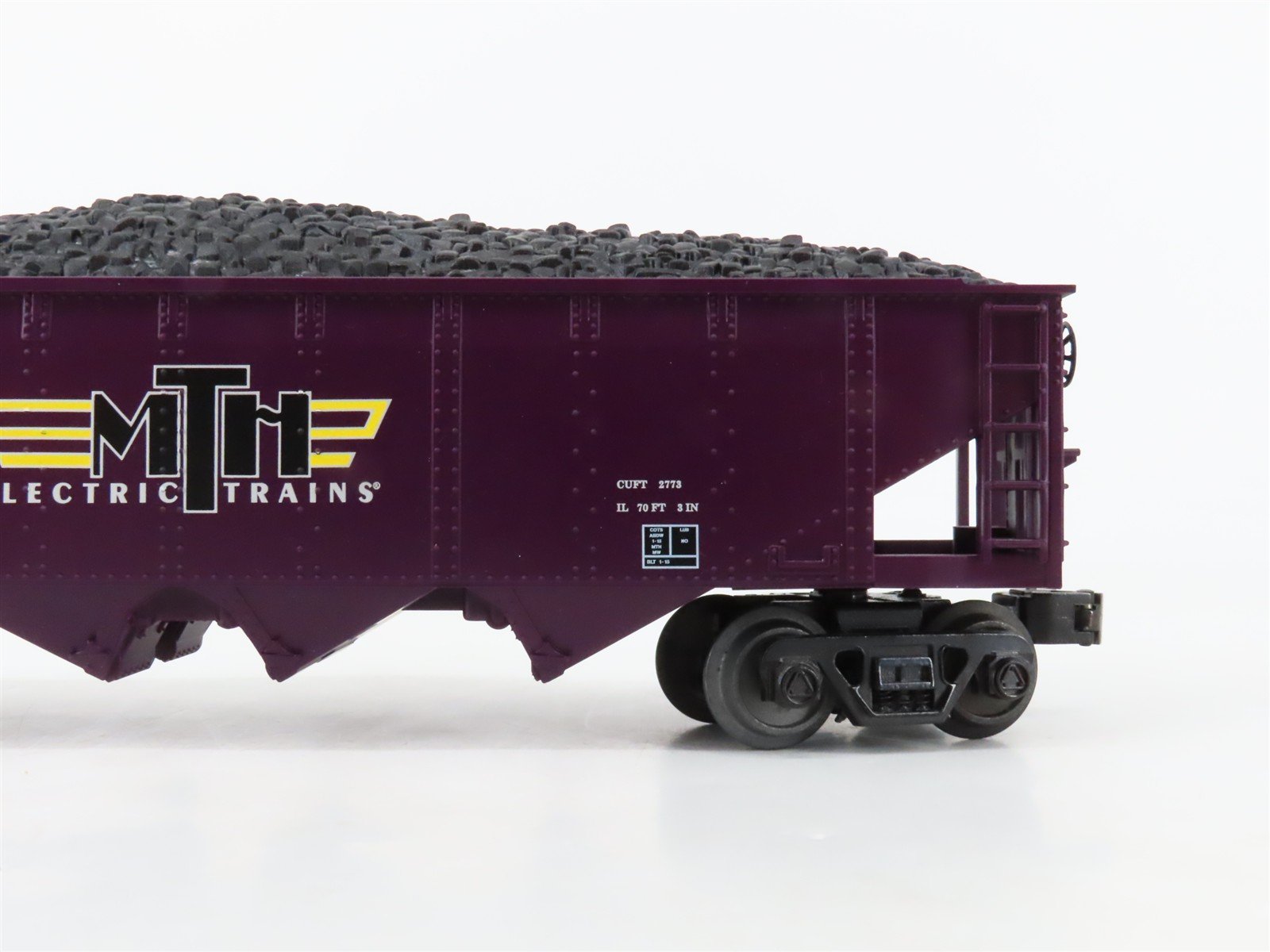 O Gauge 3-Rail MTH Rail King 30-75514 MTHRRC 4-Bay Hopper Car #2015 w/Coal Load