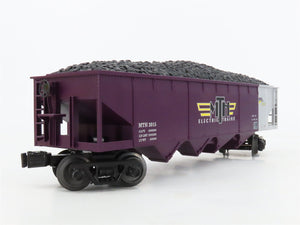 O Gauge 3-Rail MTH Rail King 30-75514 MTHRRC 4-Bay Hopper Car #2015 w/Coal Load