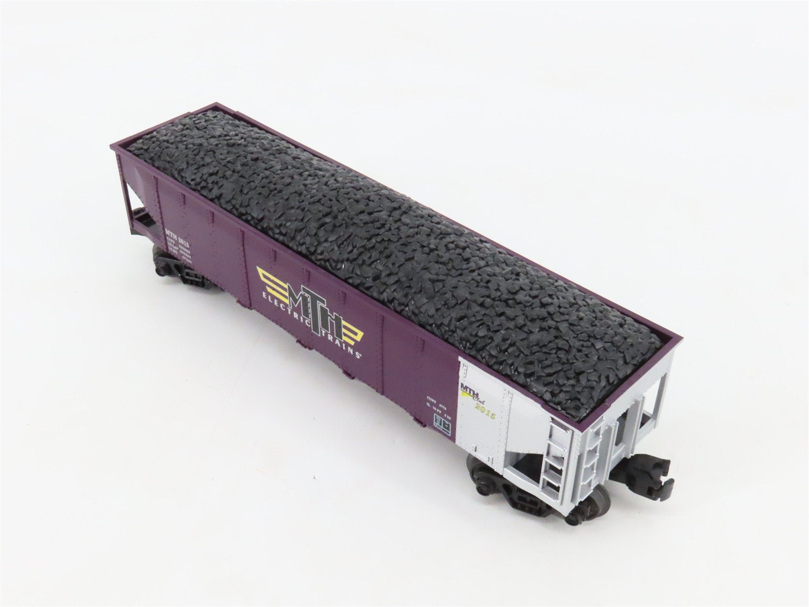 O Gauge 3-Rail MTH Rail King 30-75514 MTHRRC 4-Bay Hopper Car #2015 w/Coal Load