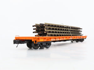 O Gauge 3-Rail MTH 20-95147 NS Norfolk Southern Flatcar #2229 w/Track Load