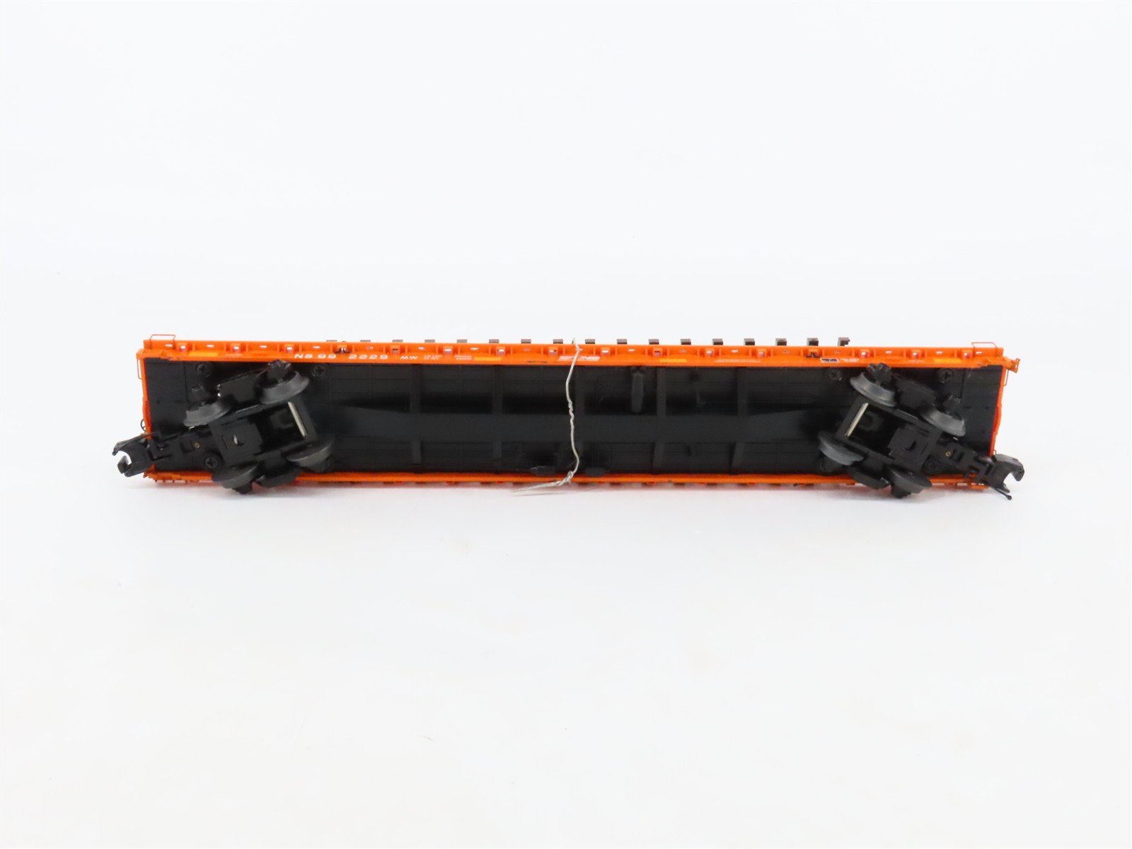 O Gauge 3-Rail MTH 20-95147 NS Norfolk Southern Flatcar #2229 w/Track Load
