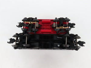 O Gauge 3-Rail Lionel C&O Chesapeake & Ohio 2-Bay Hopper & Caboose w/Lights