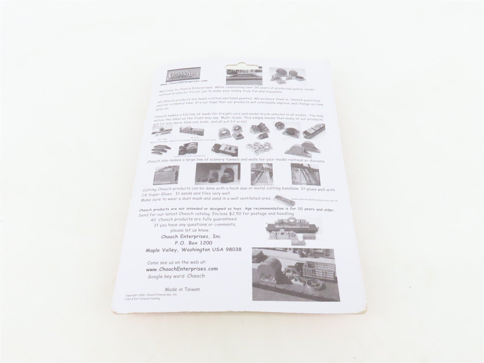 HO Scale Chooch 8430 Pointed End Stone Bridge Pier