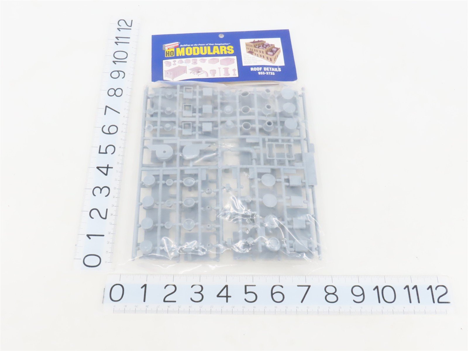 LOT of 3 HO Scale Walthers 933-3733 Roof Detail Kits