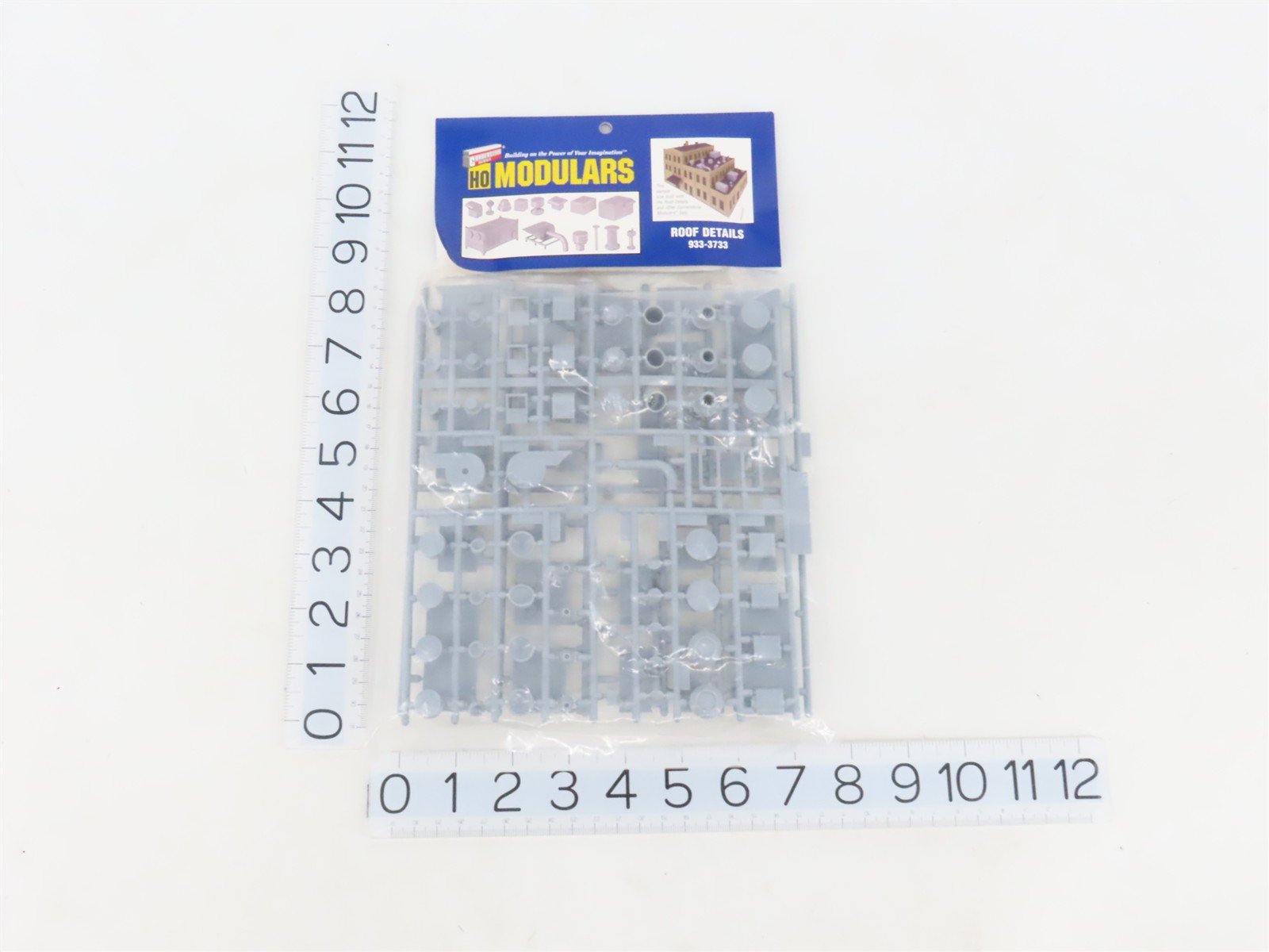 LOT of 3 HO Scale Walthers 933-3733 Roof Detail Kits