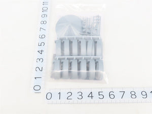 LOT of 3 HO Scale Rix Products 628-0305 44' Corrugated Grain Bin Kits