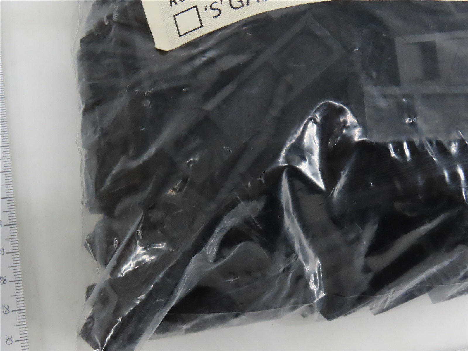 O Gauge Three R Plastics Black Rubber Track Ties 250-Pack