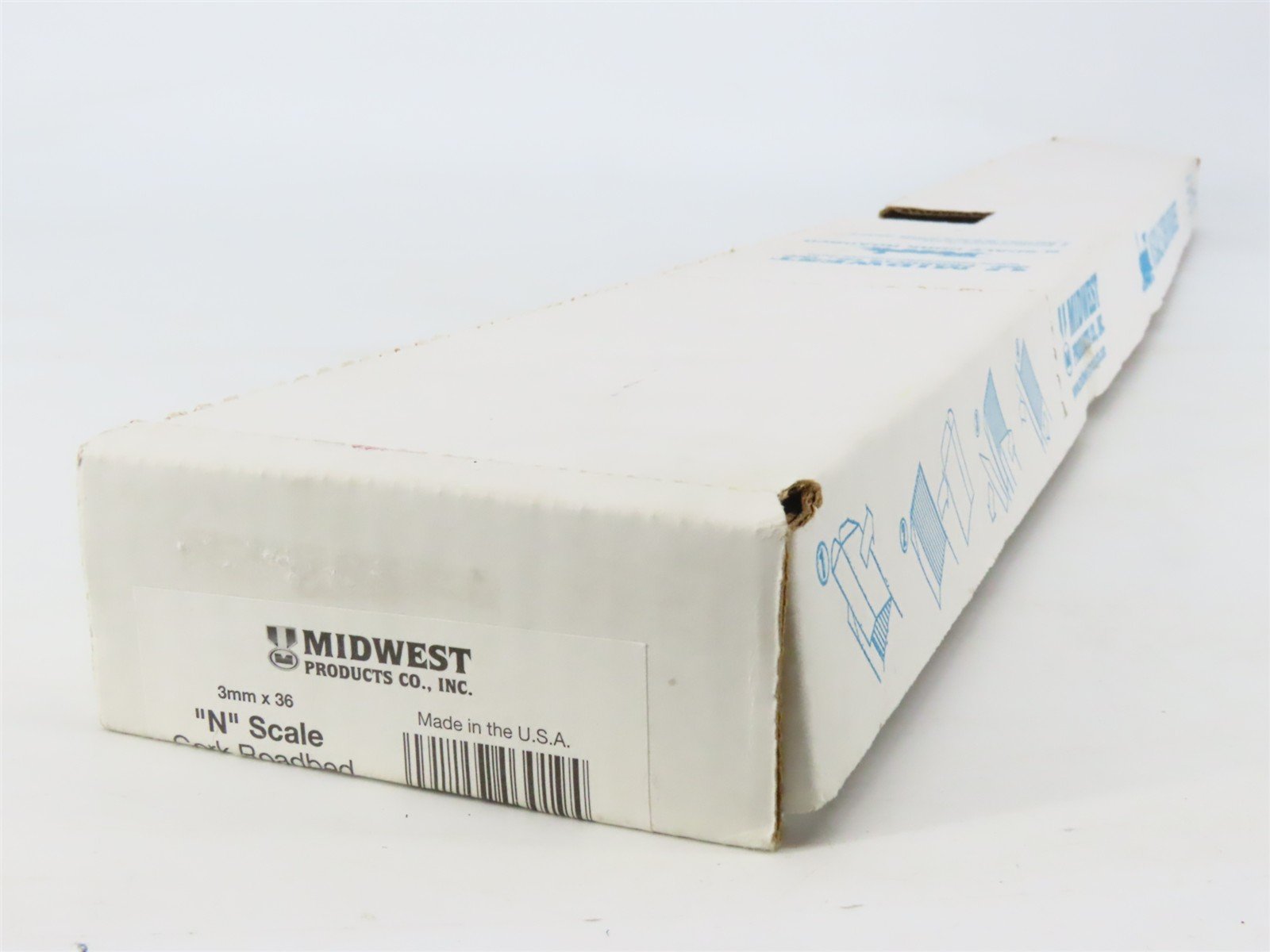 N Scale Midwest Products 3019 Cork Roadbed 36