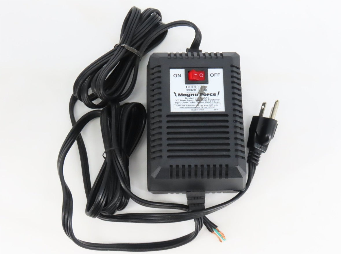DCC Specialties MF615 Magna-Force 15V 5A AC-AC Adapter DCC Power Supply