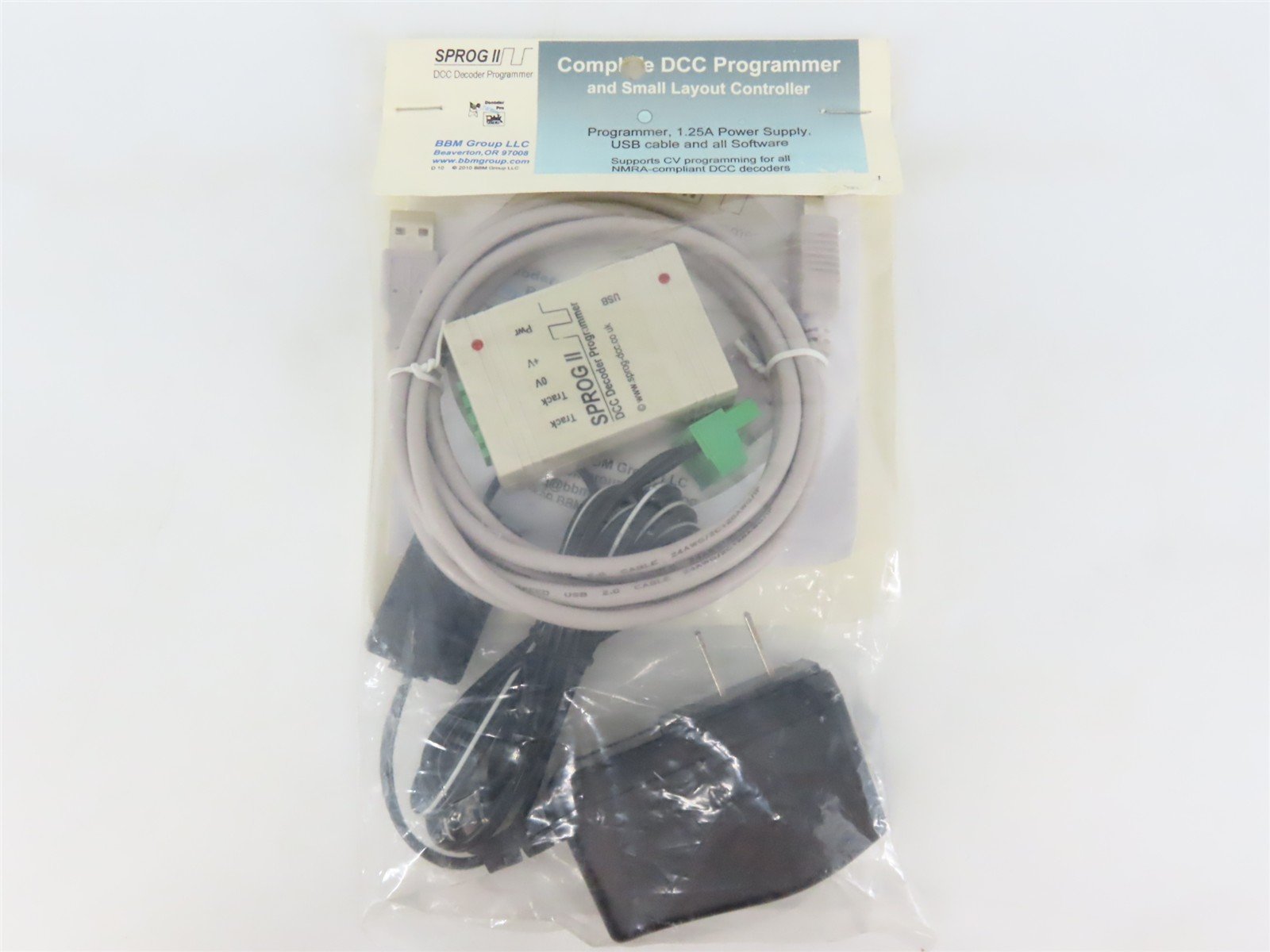 BBM Group SPROG II DCC Programmer & Small Layout Controller for PC & Mac