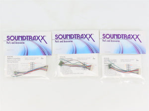 SoundTraxx 810135 NMRA-Compatible 8-Pin to 9-Pin DCC Wiring Harness 3-Pack