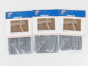 LOT of 3 HO Scale Walthers 933-3105 Plastic Piping Kits