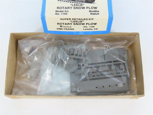 N Scale Dimi-Trains Kit 1100 Undecorated Leslie Rotary Snow Plow