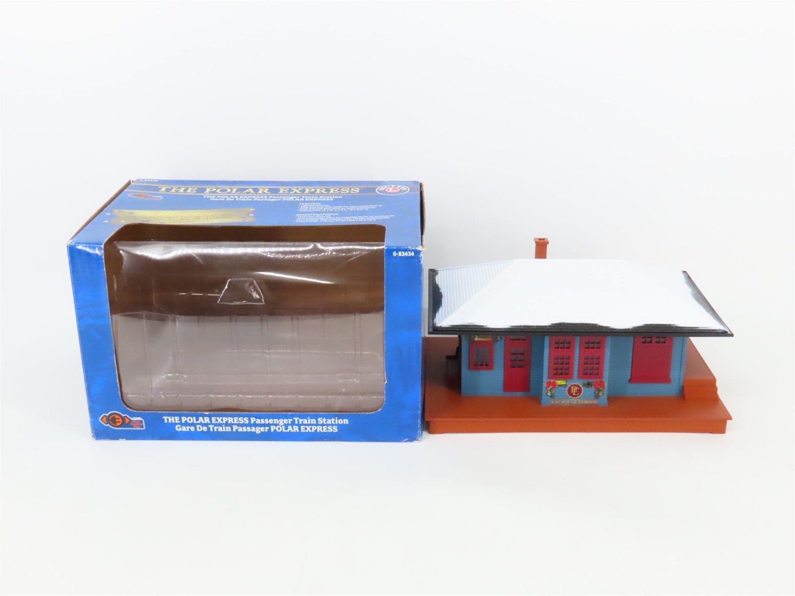 O 1/48 Scale Lionel 6-83434 The Polar Express Passenger Train Station