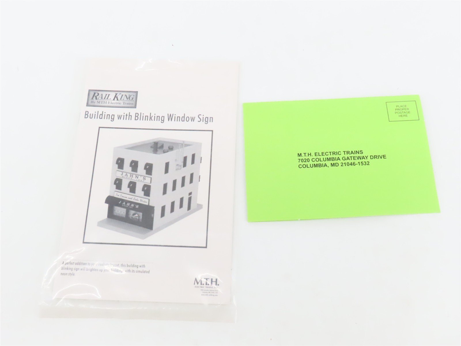 O 1/48 MTH Rail King 30-90428 N&W Norfolk & Western Railtown Corner Building