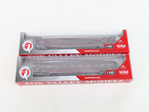 LOT of 7 HO Scaletrains Fox Valley Models NW Norfolk & Western Passenger Cars