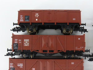 HO Scale Roco 44002 DB Deutsche Bahn Railway Assorted Freight Car Set of 8