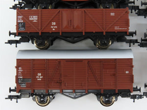 HO Scale Roco 44002 DB Deutsche Bahn Railway Assorted Freight Car Set of 8