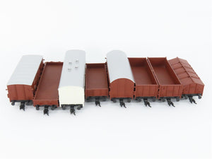 HO Scale Roco 44002 DB Deutsche Bahn Railway Assorted Freight Car Set of 8