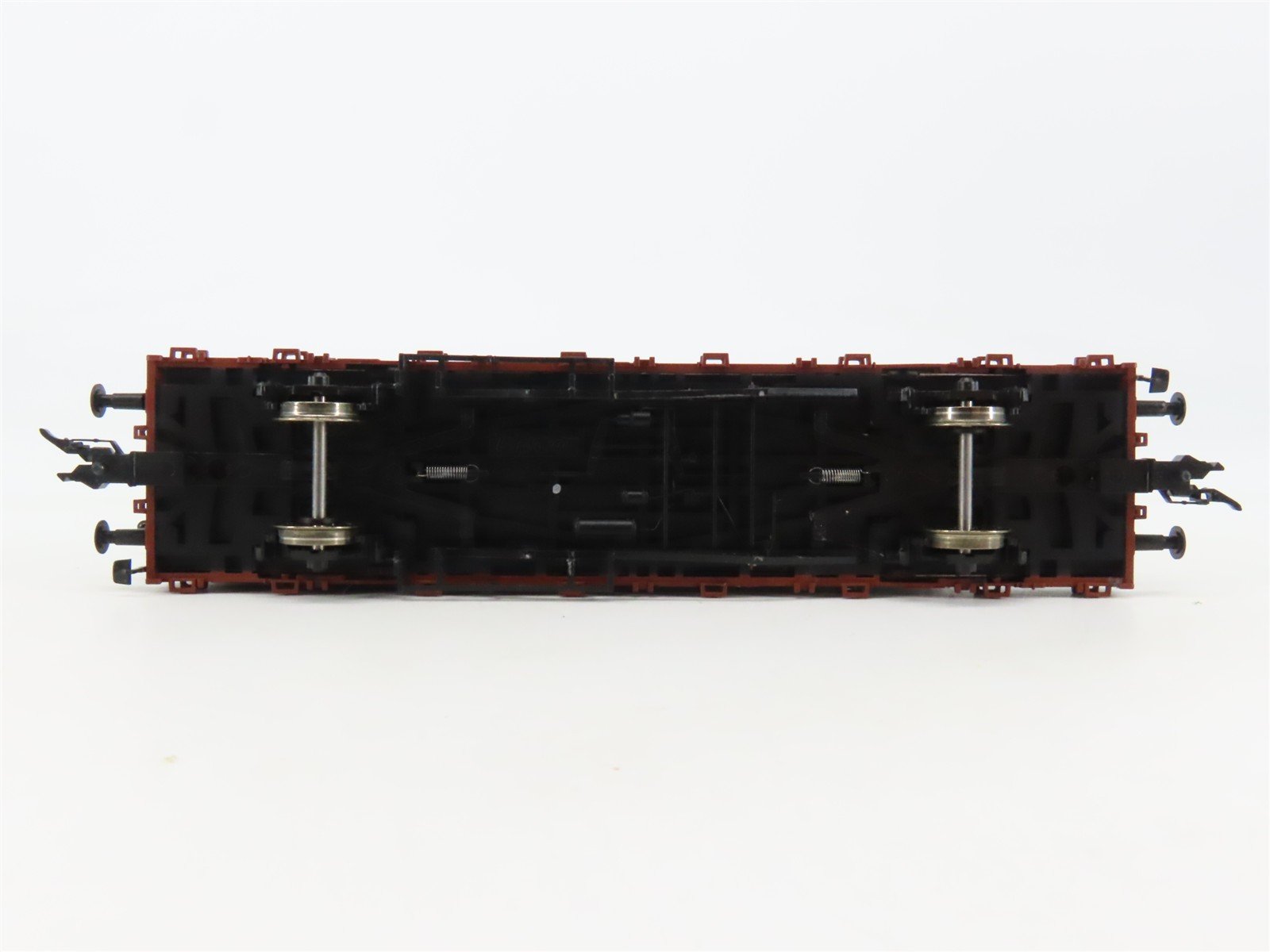 HO Scale Roco 66034 DB Deutsche Bahn Railway Flat Car w/ Bus Load 2-Pack