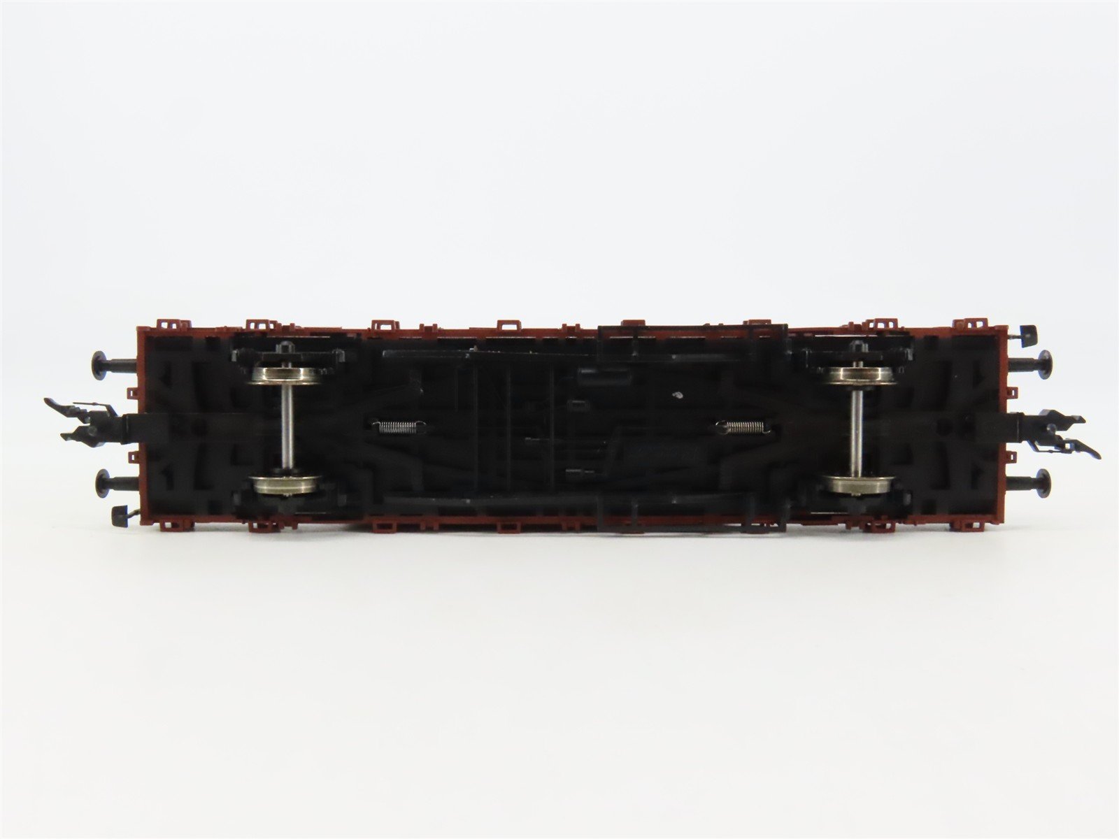 HO Scale Roco 66034 DB Deutsche Bahn Railway Flat Car w/ Bus Load 2-Pack