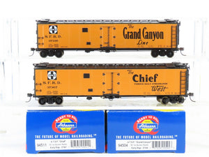 LOT of 2 HO Scale Athearn RTR SFRD Santa Fe 