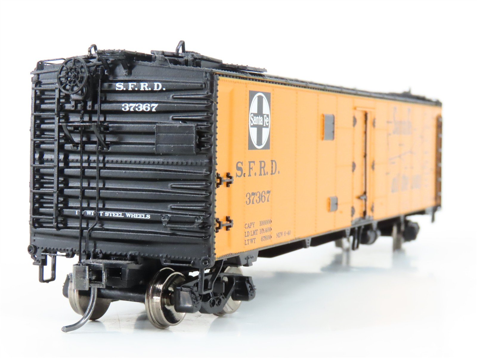 LOT of 2 HO Scale Athearn RTR SFRD Santa Fe 