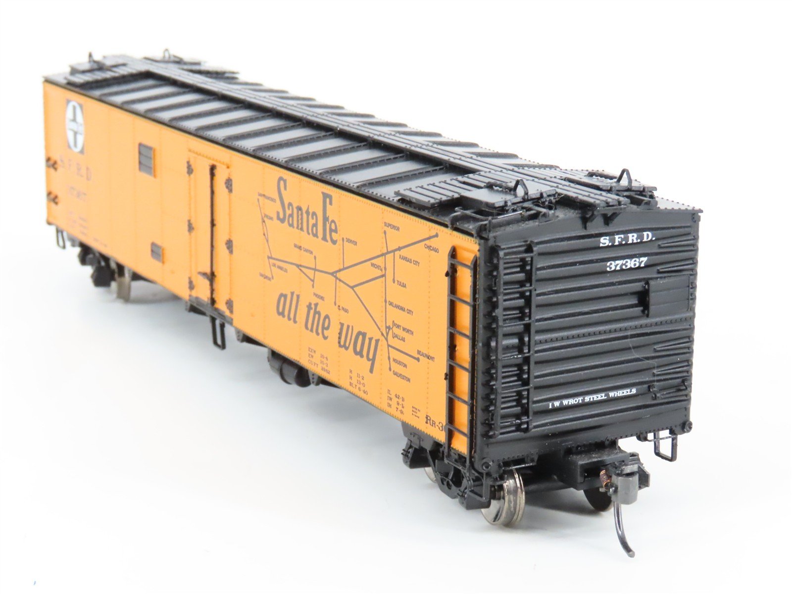 LOT of 2 HO Scale Athearn RTR SFRD Santa Fe 