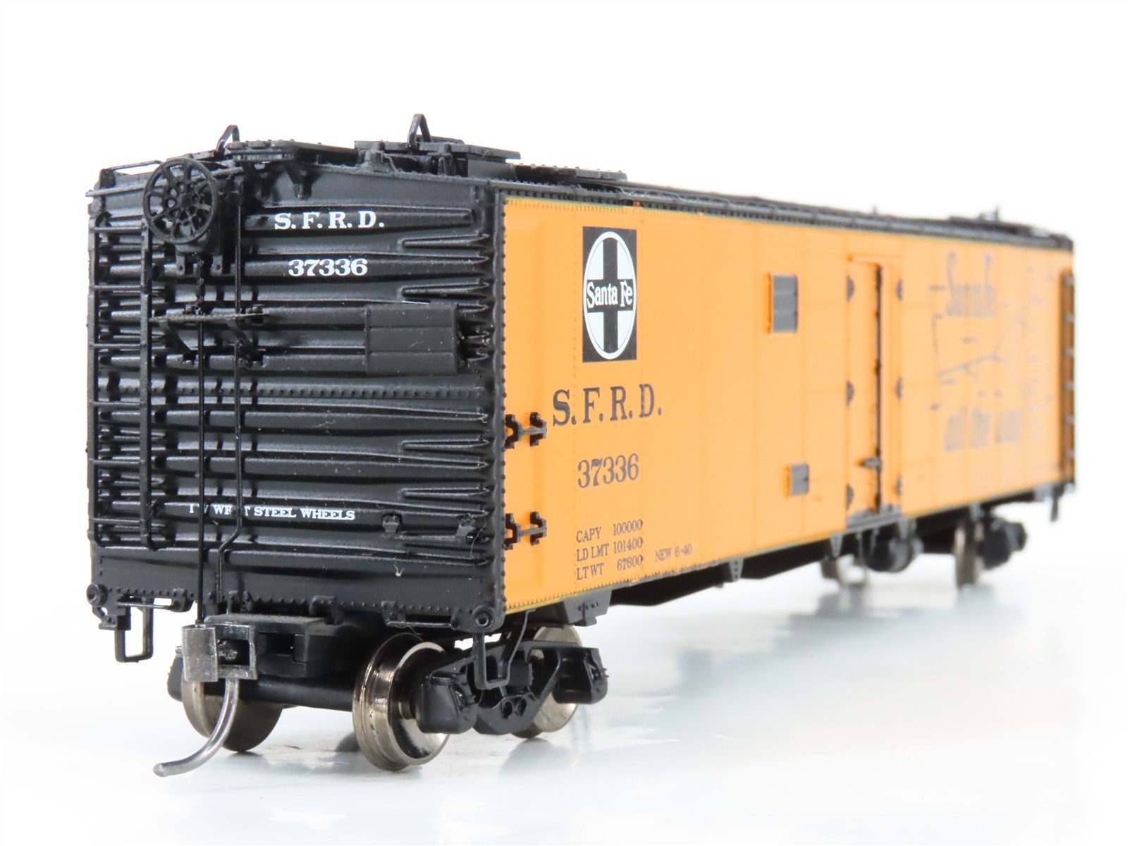 LOT of 2 HO Scale Athearn RTR SFRD Santa Fe 