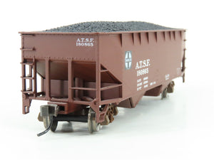LOT of 3 HO Scale Atlas Trainman ATSF Santa Fe 2-Bay Offset Hopper Cars