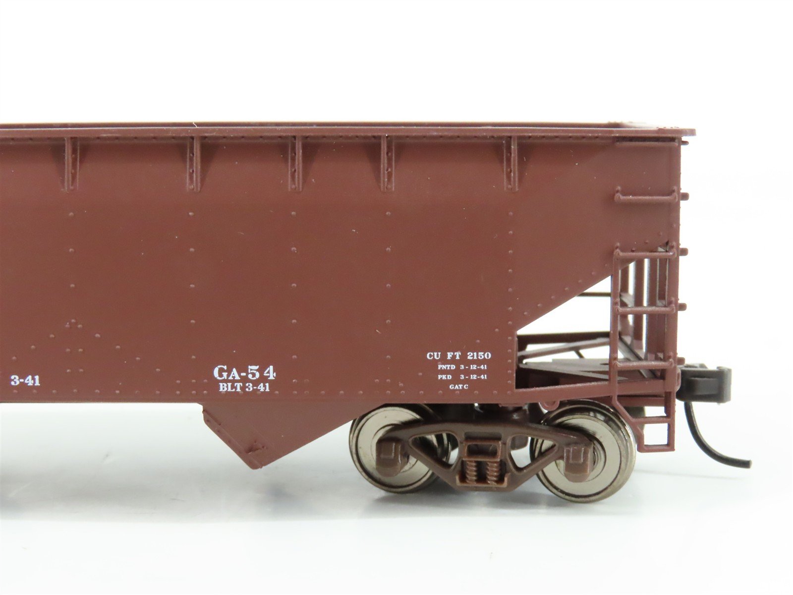 LOT of 3 HO Scale Atlas Trainman ATSF Santa Fe 2-Bay Offset Hopper Cars