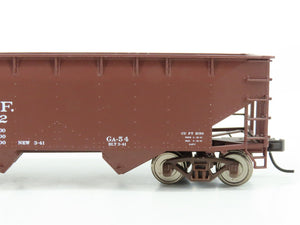 LOT of 3 HO Scale Atlas Trainman ATSF Santa Fe 2-Bay Offset Hopper Cars