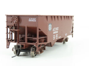 LOT of 3 HO Scale Atlas Trainman ATSF Santa Fe 2-Bay Offset Hopper Cars