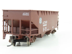 LOT of 3 HO Scale Atlas Trainman ATSF Santa Fe 2-Bay Offset Hopper Cars