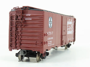 HO Scale Red Caboose RC-8030-4p ATSF Santa Fe 40' Single Door Boxcar #138409