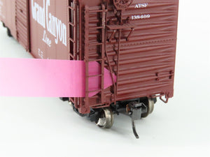 HO Scale Red Caboose RC-8030-4p ATSF Santa Fe 40' Single Door Boxcar #138409