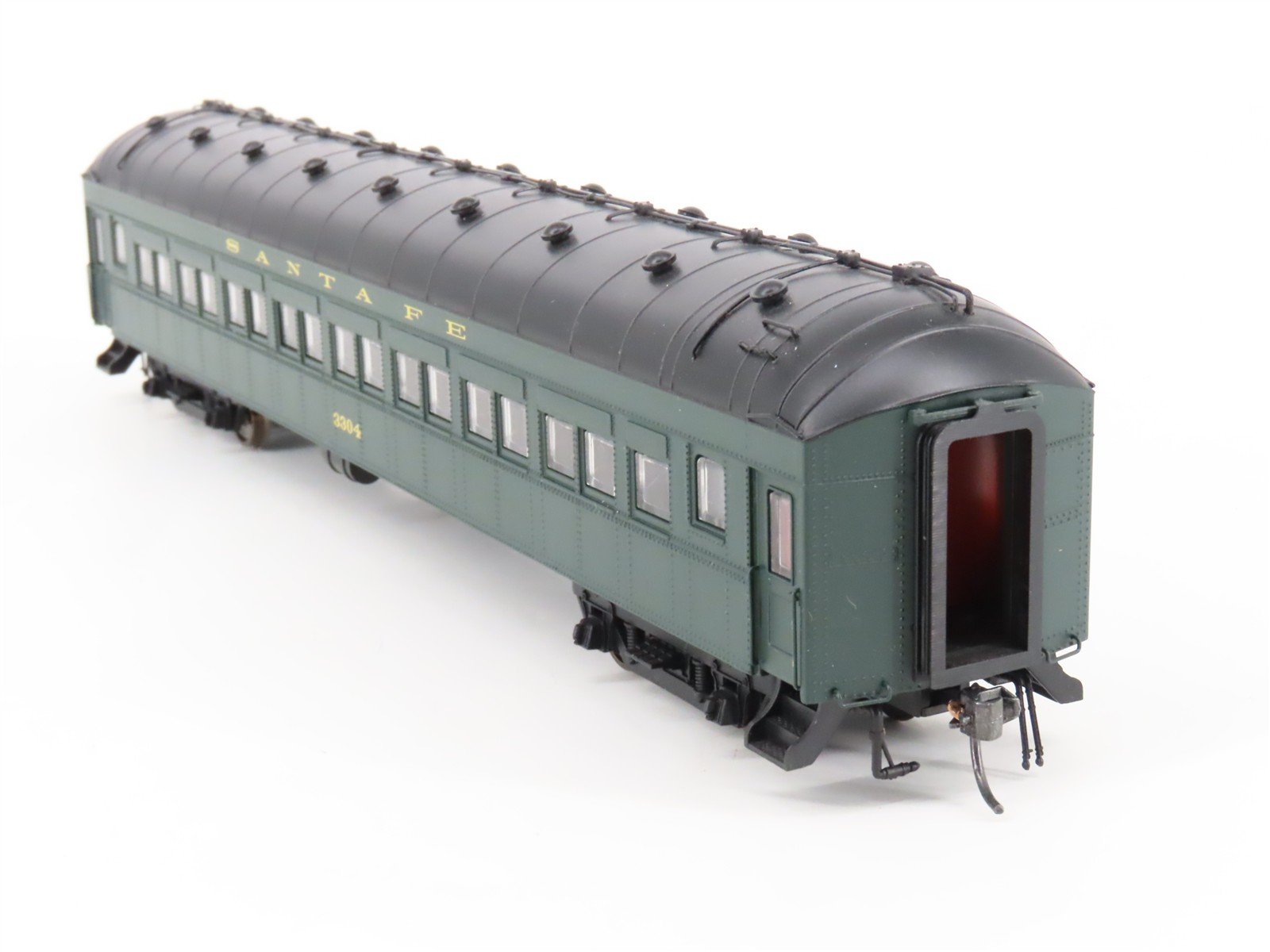 HO Scale Golden Gate ATSF Santa Fe 60' Baggage Passenger Car #3304