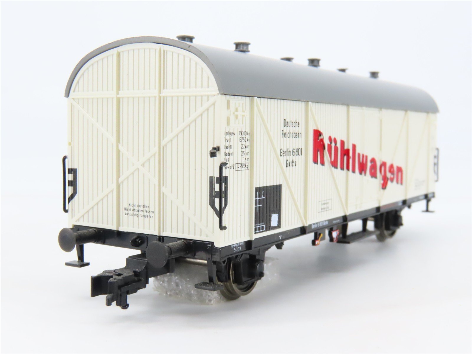 HO Scale Roco 66041 DRG Deutsche Reichsbahn Kühlwagen Reefer 3-Pack