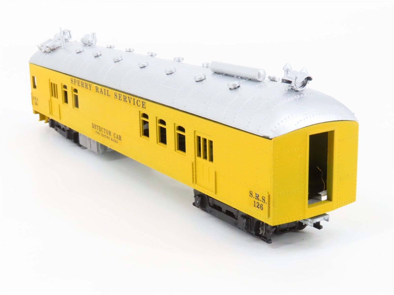 HO Scale SRS Sperry Rail Diesel Inspection Diesel Car CUSTOM