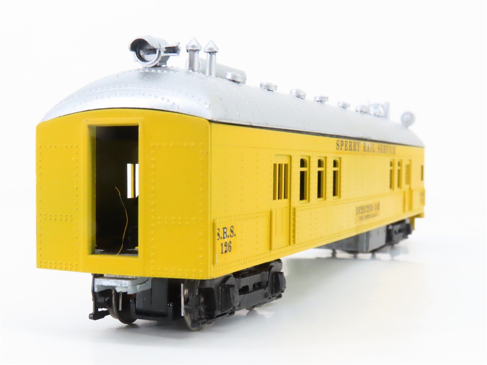 HO Scale SRS Sperry Rail Diesel Inspection Diesel Car CUSTOM