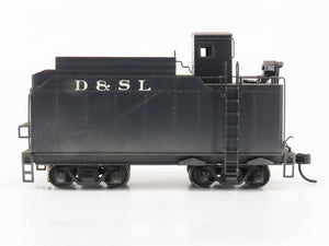 HO Scale D&SL Railway BRASS Steam Locomotive Tender CUSTOM