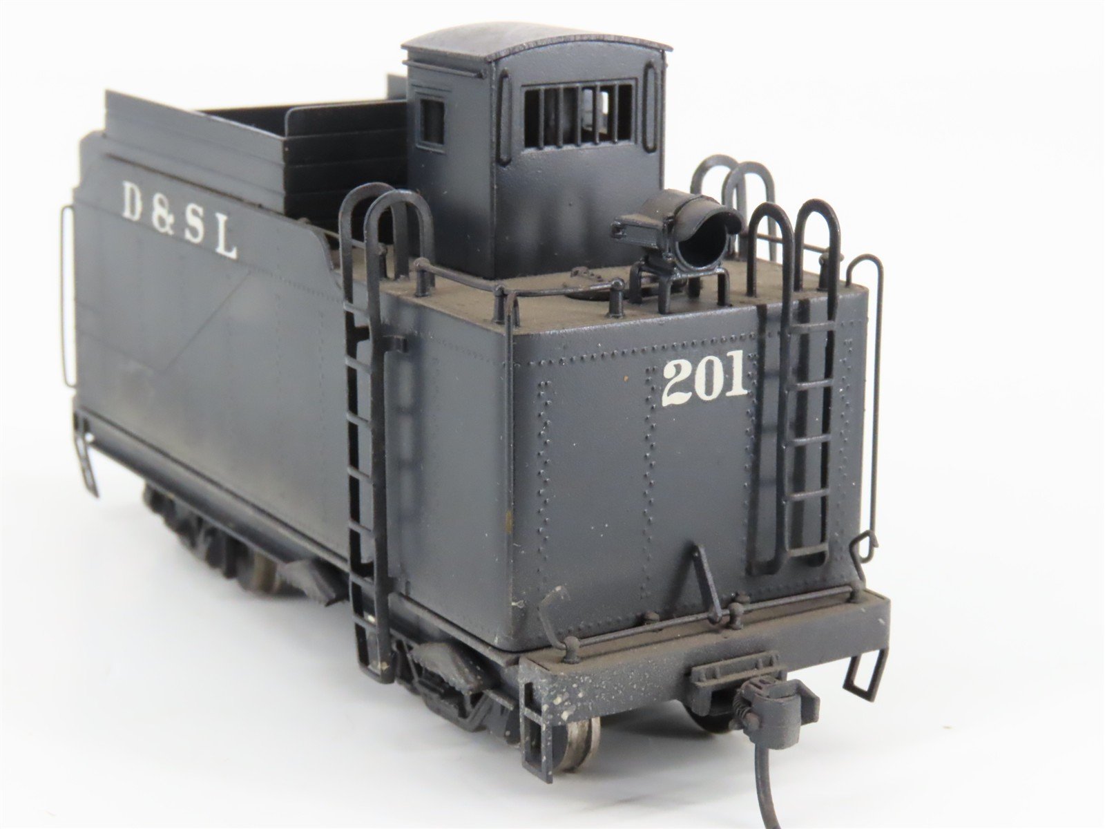 HO Scale D&SL Railway BRASS Steam Locomotive Tender CUSTOM