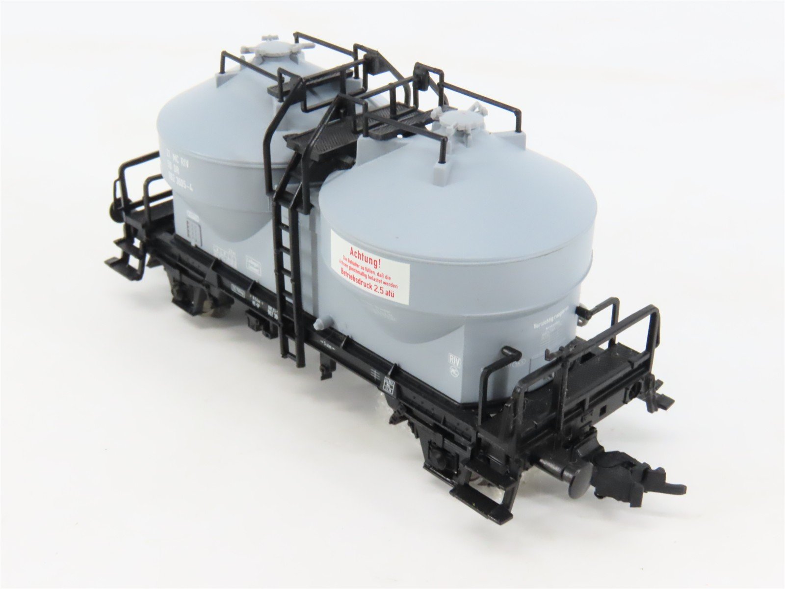 HO Scale PIKO 54230-3 DB Deutsche Bahn Cement Silo Wagon #21 50 902 3 605-4