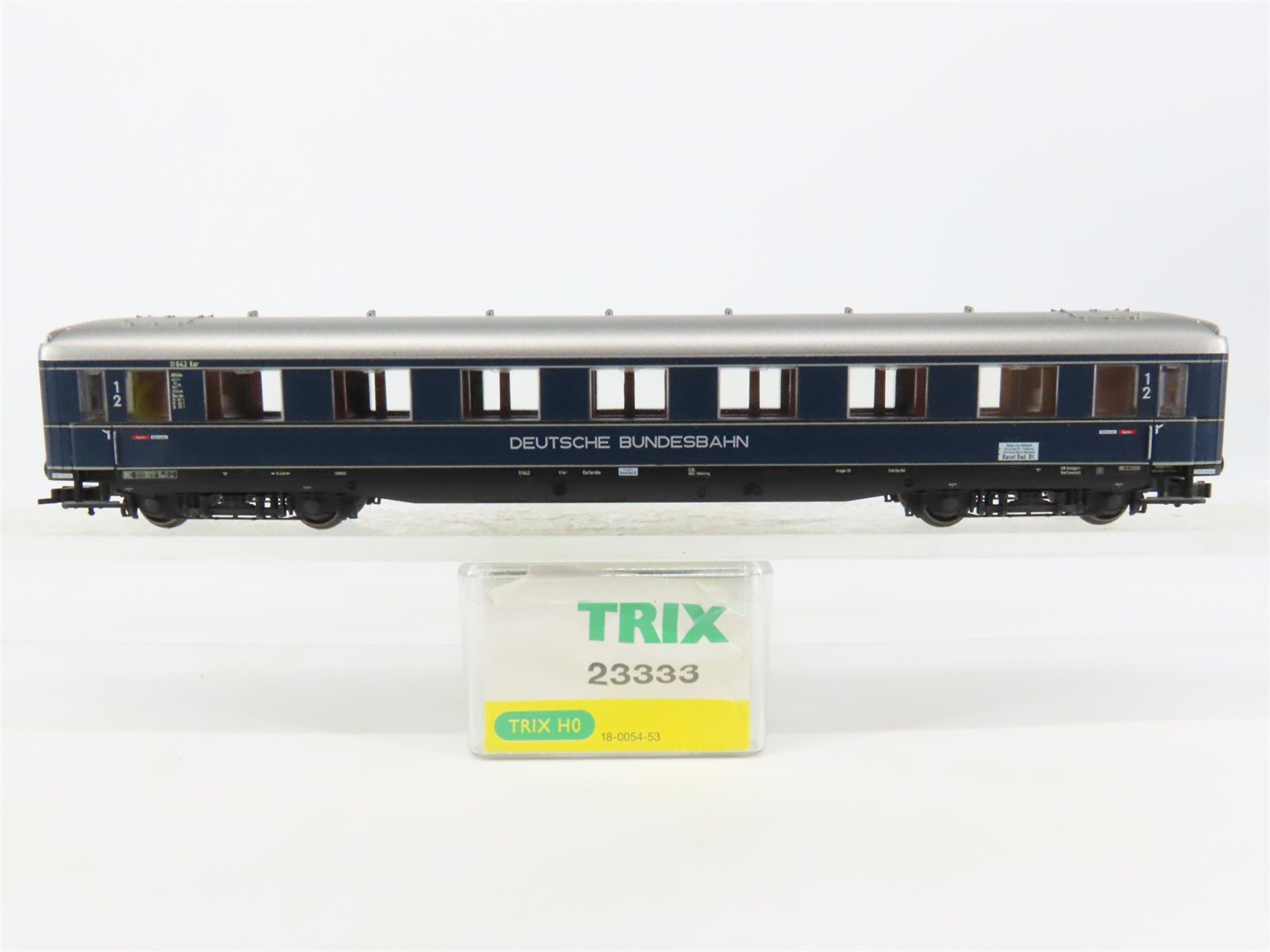 HO Scale Trix 23333 DB Deutsche Bundesbahn 1st/2nd Class Coach Passenger #11 642