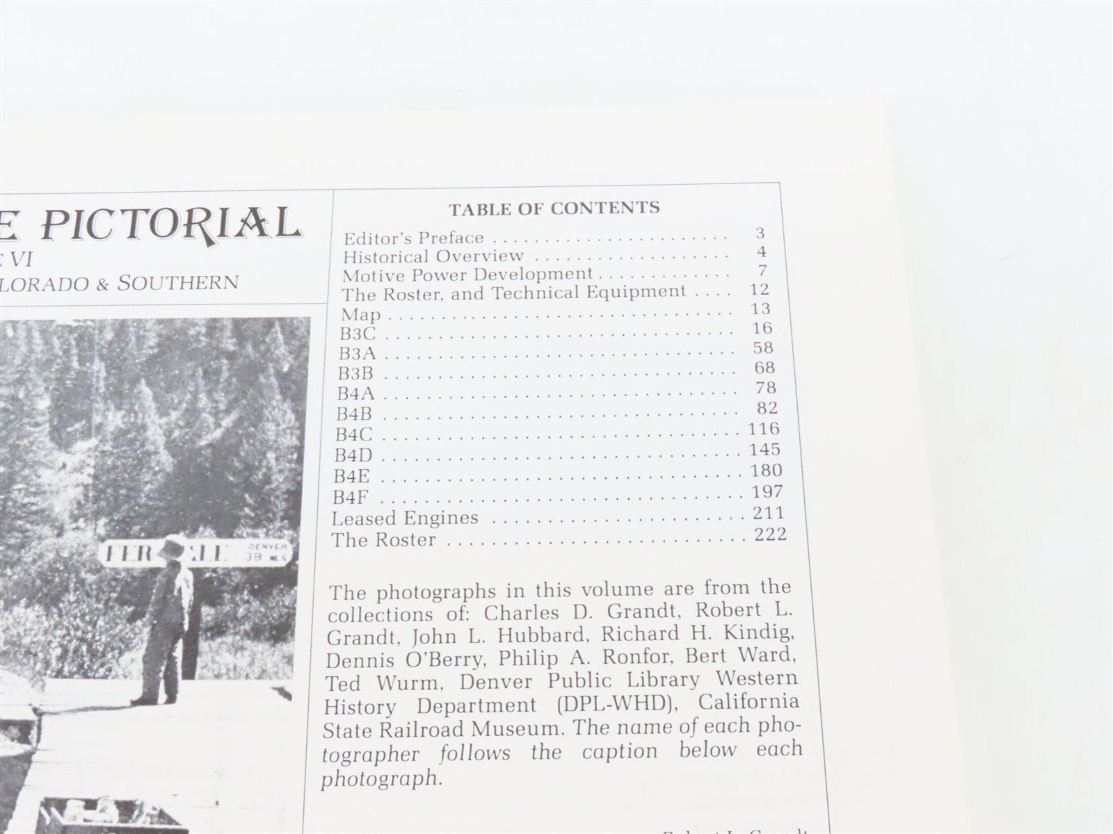 Narrow Gauge Pictorial Vol. VI C&S Motive Power by George L. Coleman ©1986