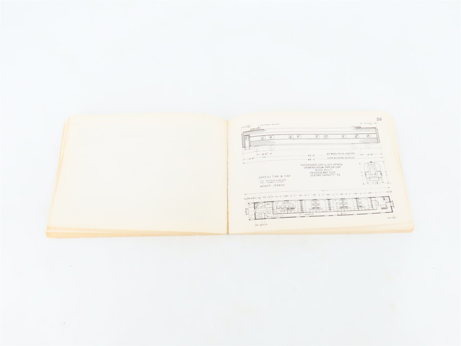Pennsy Car Plans by Robert J. Wayner ©1969