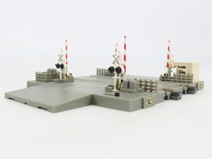 N Scale KATO Unitrack 20-650 Automatic Crossing Gate Set