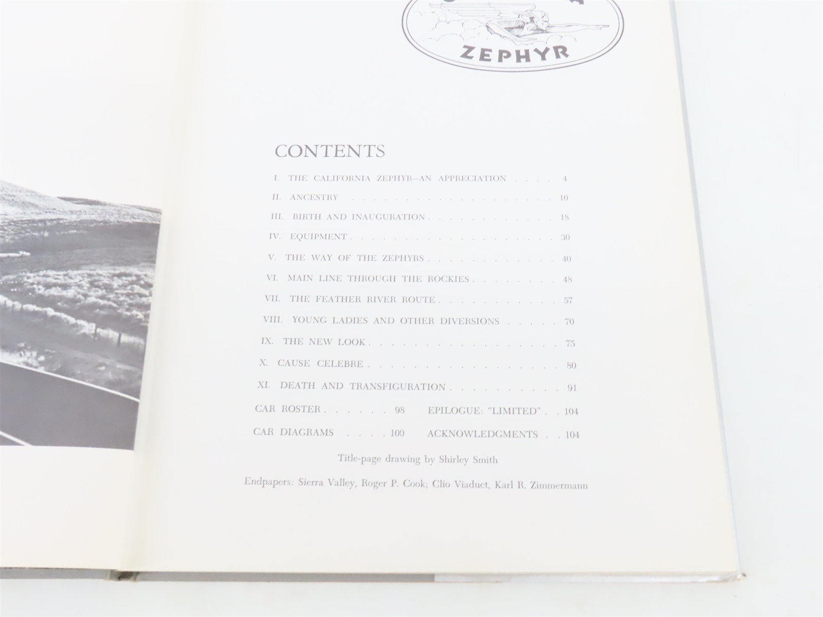 The Story of the California Zephyr by Karl R. Zimmermann ©1972