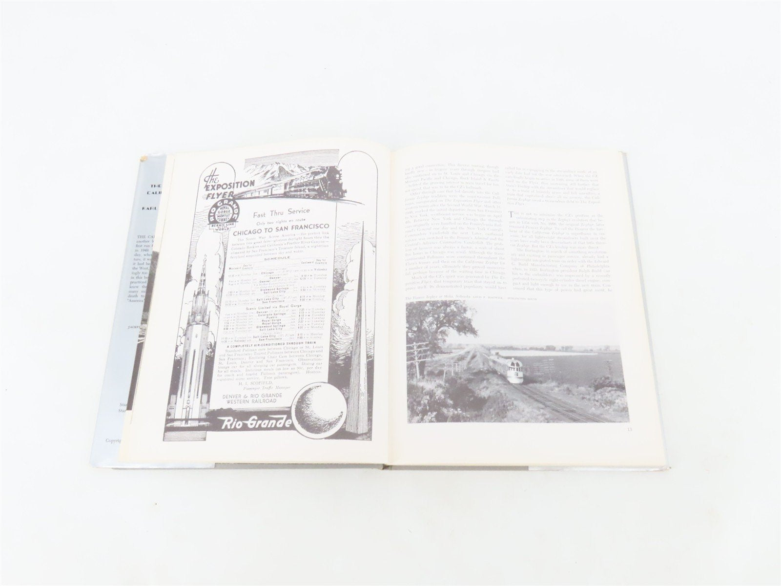 The Story of the California Zephyr by Karl R. Zimmermann ©1972
