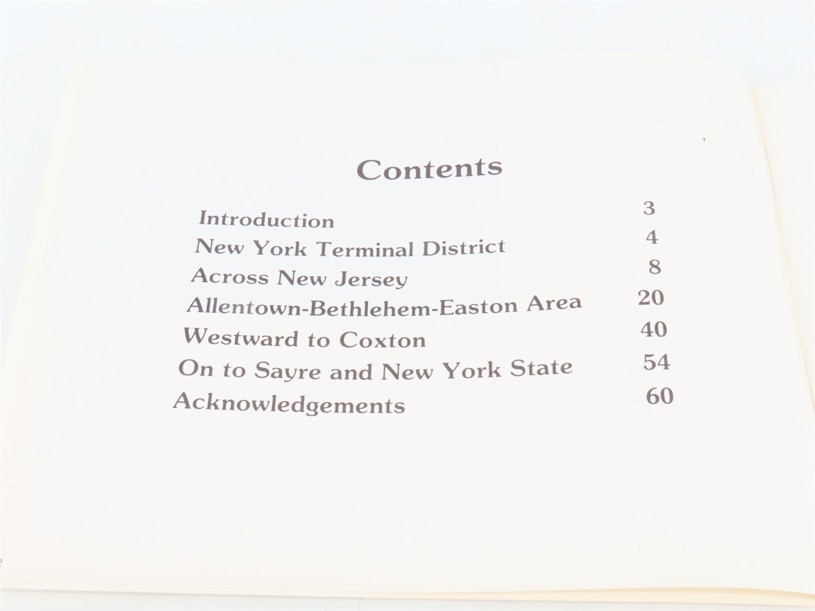 The Northeast Railroad Scene Vol. 1 The Lehigh Valley by Bob Pennisi ©1976